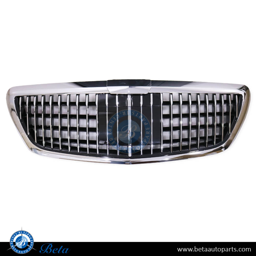 Grille Maybach with ACC for Mercedes S-Class W222 2018-2020 models, Part Number 2228805302 Grille Maybach with ACC for Mercedes S-Class W222 2018-2020 models, Part Number 2228805302